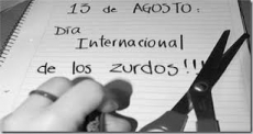 1992: Se celebró el primer Día Internacional del Zurdo