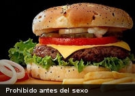 5 alimentos prohibidos antes del sexo
