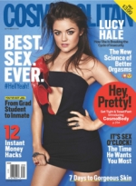 Al papá de Lucy Hale no le gustó el texto de su portada en Cosmpolitan