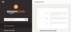 Amazon anuncia Zocalo, su almacenamiento en la nube.
