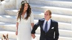 Andrea Casiraghi y Tatiana Santo Domingo se casaron al mejor estilo