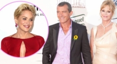 Antonio Banderas dejó a Melanie Griffith por ¿Sharon Stone?