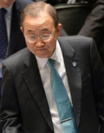 Ban Ki-moon se reunirá mañana a las 8:00 de la noche con el presidente Medina .
