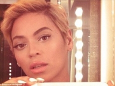 Beyonce se corta su larga cabellera