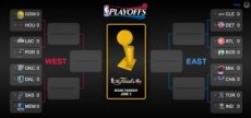 Calendario de juegos en primera ronda de los playoffs de la NBA