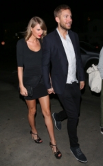Calvi Harris y Taylor Swift celebraron su aniversario de novios de la manera más dulce
