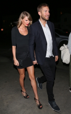 Calvi Harris y Taylor Swift celebraron su aniversario de novios de la manera más dulce