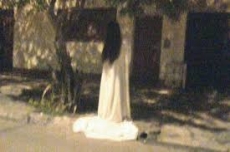 Captan imagen de ‘fantasma’ en Santiago