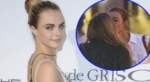 Cara Delevingne besa en la boca a sexy modelo ¿nuevo amor lésbico?