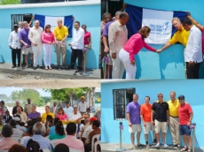 Children International y la Corporación de Acueducto y Alcantarillado de Boca Chica inauguran subestaciones de agua.