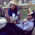 Chris Brown pasó su cumpleaños tras las rejas y su novia, Karrueche Tran, le envió un tierno mensaje.