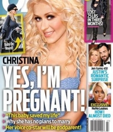 Christina Aguilera está embarazada