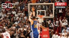 Con 42 de Curry, los Warriors sobreviven en la visita al Miami Heat