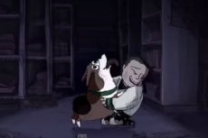 Corto animado de un perrito durante un apocalipsis zombie.