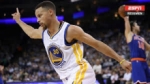Curry amplía record de triples en triunfo de Warriors