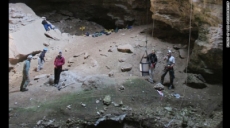 Descubren restos de animales prehistóricos en una cueva de EE.UU.