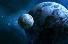 Detectan por primera vez un planeta sin estrella, pero con satélite.