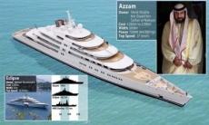 El Azzam, del emir de Abu Dhabi, es el yate más grande del mundo