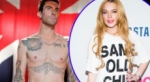 ¡Mentirosa! Adam Levine niega relaciones sexuales con Lindsay Lohan