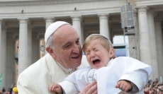 El papa Francisco tiene un imitador