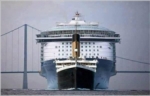 El Titanic frente a su equivalente actual