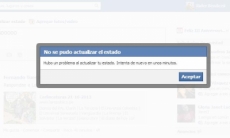 Facebook registra fallas en su servidor y no se puede publicar, comentar ni chatear