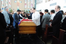 Familiares y amigos despiden a Claudio Nasco