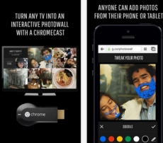 Google lanza Photowall, aplicación para ver fotos y hacer montajes en ChromeCast