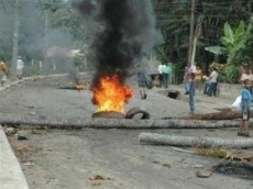 Inician jornadas de protestas en comunidades del Cibao.