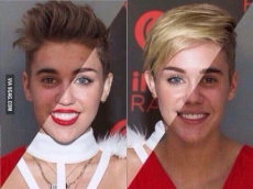 Internet cree que Justin Bieber y Miley Cyrus son la misma persona