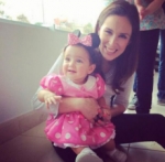 Jacky Bracamontes festeja el primer cumple de Mini Jacky