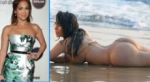 Jennifer Lopez asegura que Kim Kardashian no tiene buen trasero