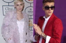 Justin Bieber de pleito con Miley Cyrus