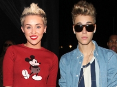 ¿Justin Bieber y Miley Cyrus?