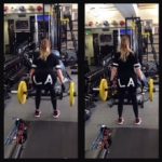 Khloé Kardashian mostró cómo se pone en forma