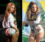 Jennifer Lopez tiene una doble (FOTOS)