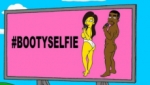 Kim Kardashian lo muestra todo en la campaña de 'Los Simpsons'