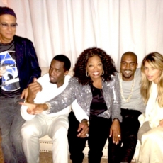Kim Kardashian y Kanye West se reúnen con Oprah Winfrey y P. Diddy…