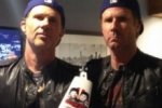 la Chad Smith de Red Hot Chili Peppers y Will Ferrell se ríen de su parecido.