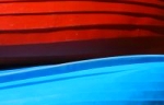 La creatividad es azul, la atención es roja