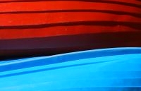 La creatividad es azul, la atención es roja