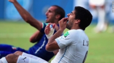 La mordida podría costarle a Suárez dos partidos