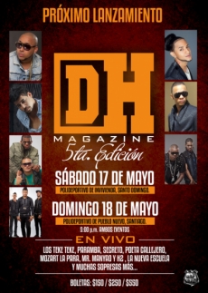 Lanzamiento de revista de Hip Hop Dominicano.