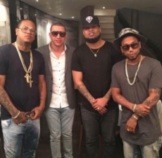 Lápiz, Shelow Shaq y Black Jonas en un junte musical