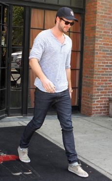 Liam Hemsworth de fiesta… Sin Eiza González