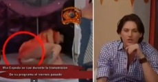 Mia cepeda sufre tremenda caída ante las cámaras y lo muestra todo (VIDEO)