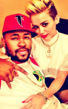 Miley Cyrus lleva 9 meses de relación con un novio secreto: el productor Mike Will Made-It.