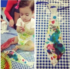 ¡Mira! Hija de Jacky Bracamontes prepara su regalo para el Día del Padre