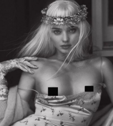 Miranda Kerr posa como estrella porno