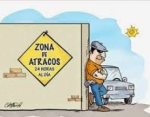 Nueva estrategia de atraco implementan delincuentes en Santiago